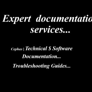 Technical and Software Documentation Services