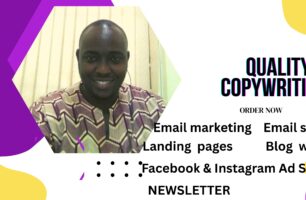 I will do email copy, sales copy, lead copy, website copywriting of any kind