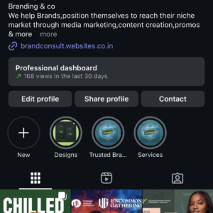 I will craft brand strategies, manage social media, and create graphic and video content.